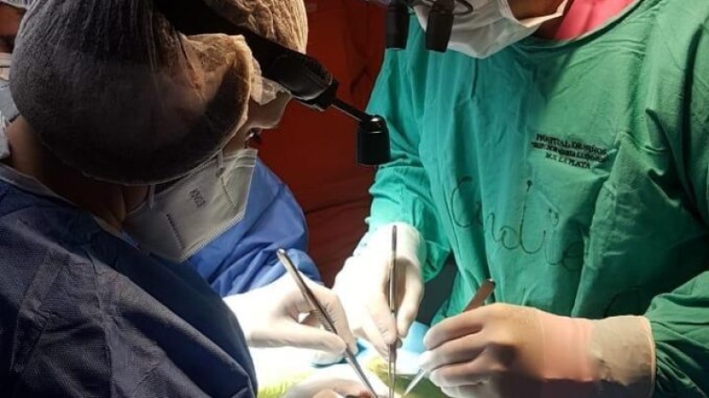 Bahía Blanca: Operan con éxito a una bebé de 32 días en el Hospital Penna