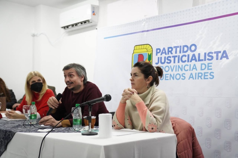 Máximo Kirchner reunió al PJ Bonaerense en La Plata