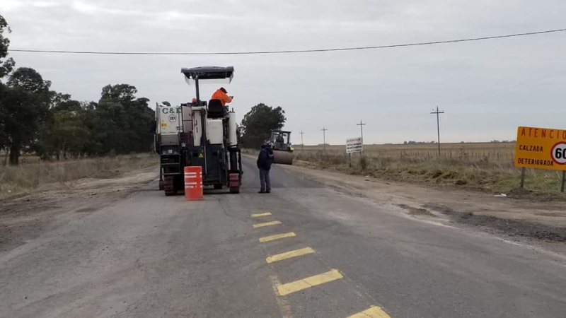 Ayacucho: Avanza la reparación de la Ruta Provincial N° 74