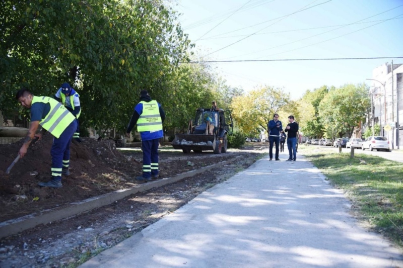 La Plata: Comenzó la etapa final de las obras en el Parque Lineal de Tolosa
