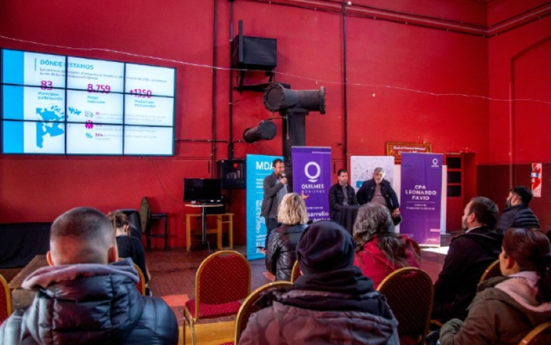Quilmes: Presentaron el programa "Mercados Bonaerenses"
