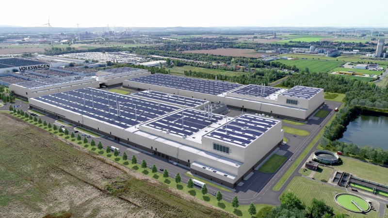 Volkswagen levantará una mega fábrica para producir baterías para autos eléctricos
