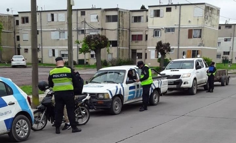 Olavarría: Refuerzan los controles policiales en distintos barrios
