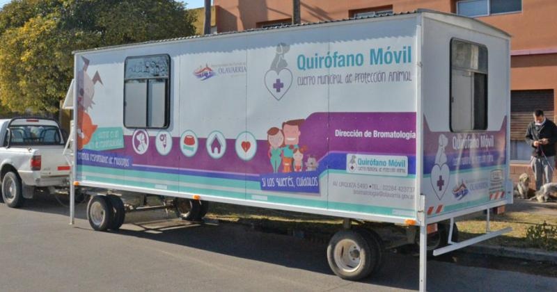 Olavarría: El Quirófano Móvil llega al barrio Mariano Moreno
