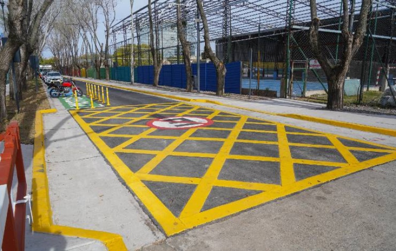 Vicente López: Finalizaron las obras en el acceso por Melo al Paseo de la Costa