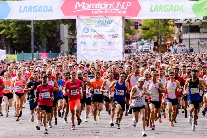 Se desarrolló la Maratón de la UNLP con la participación de más de 12 mil personas