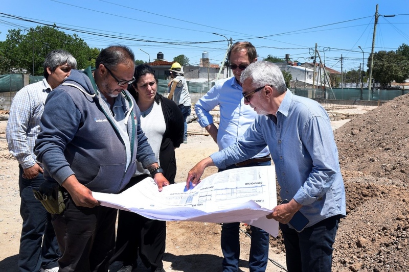 Tigre: Avanza la construcción del nuevo edificio de la Escuela Primaria N°23 de Don Torcuato