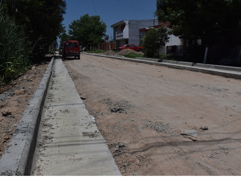 Berisso: Inició la pavimentación de 30 cuadras en el barrio Villa Nueva