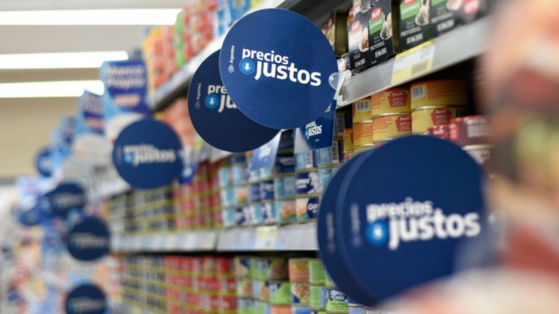 Los supermercados ya exhiben los nuevos carteles de Precios Justos