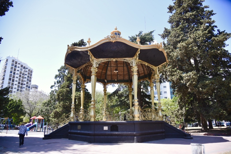 La Plata: Se inaugurará la renovada glorieta de Plaza San Martín