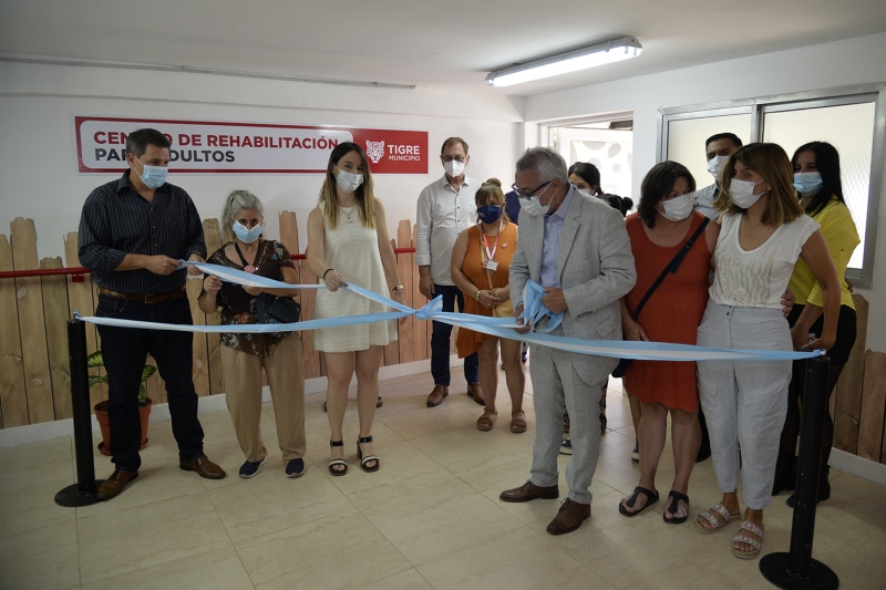 Tigre: Inauguraron el Centro de Rehabilitación Psicofísica para Adultos "Juana Azurduy"