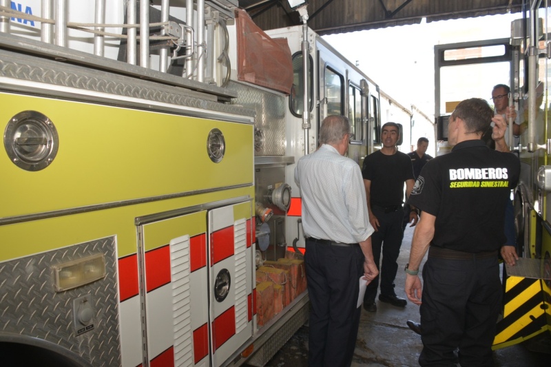 Tandil: Presentaron el nuevo equipamiento para los bomberos