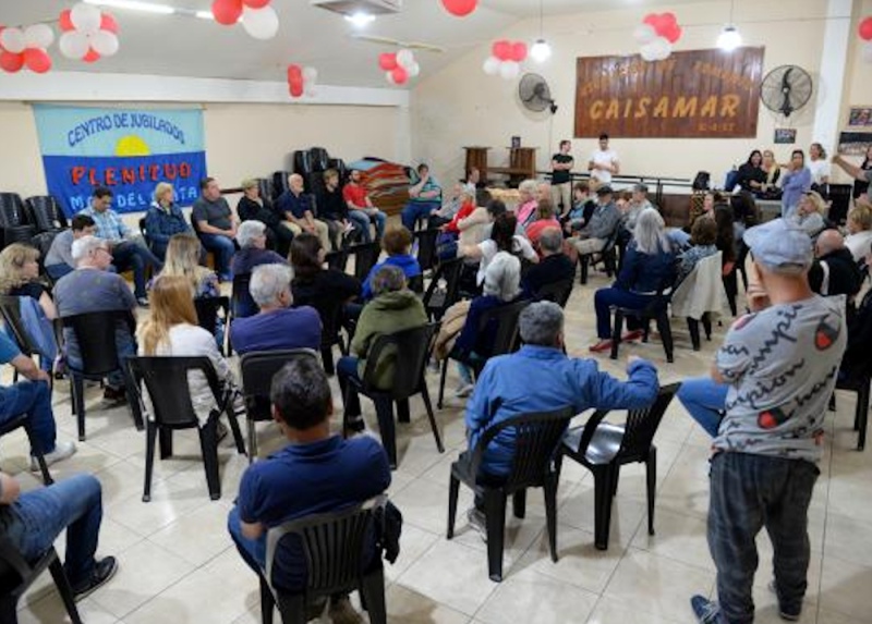 Mar del Plata: La Comuna continúa estrechando vínculos con las Sociedades de Fomento locales