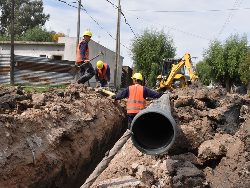 Berisso: Se efectuaron pruebas hidráulicas en la obra que abastece de agua al Barrio COTILAP