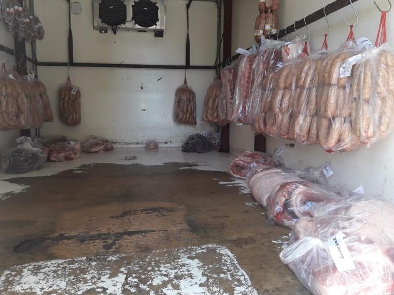 25 de Mayo: Secuestraron más de 350 kilos de carne y embutidos