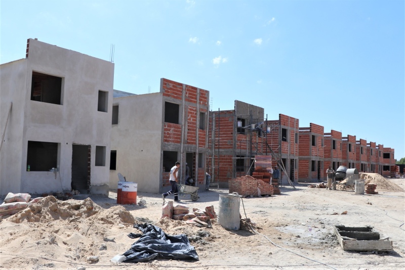 Ensenada: Avanza la construcción de viviendas en el distrito