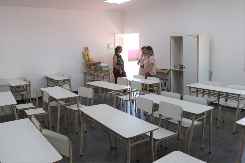 Ensenada: La Comuna avanza con obras en las escuelas de la ciudad