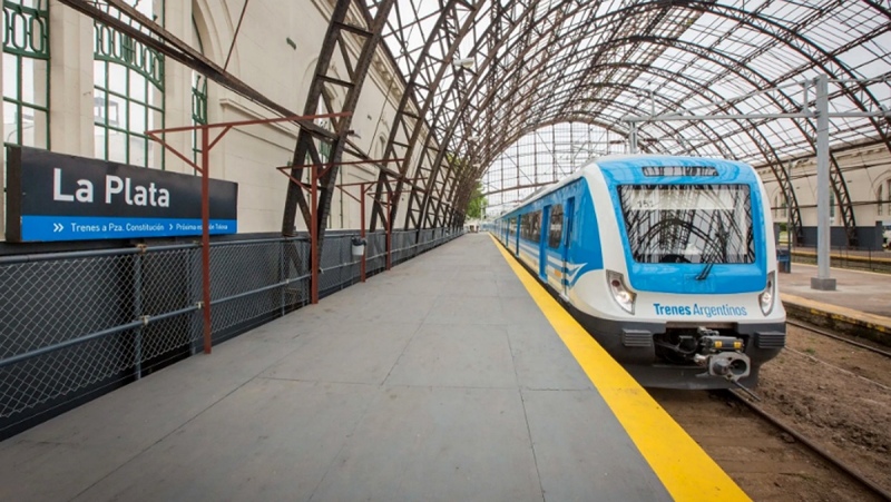 La Plata: Por obras el Tren Roca no llega hasta la ciudad este domingo