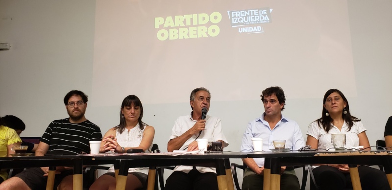 Néstor Pitrola lanzó su precandidatura a gobernador por el Partido Obrero