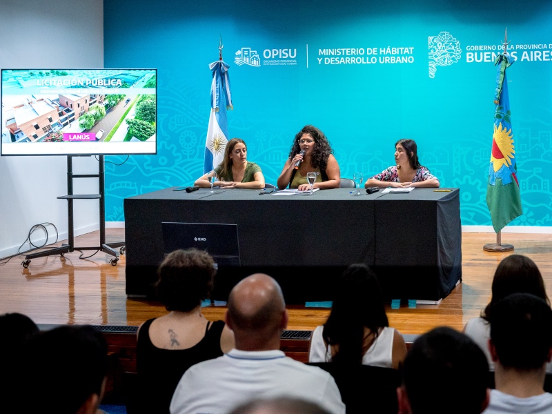 Lanús: El OPISU licitó el proyecto para la construcción de 48 viviendas en Villa Porá
