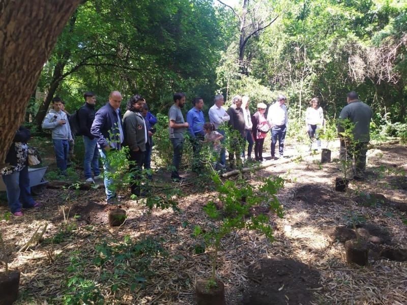 Lomas de Zamora: La Comuna plantó árboles por la Memoria
