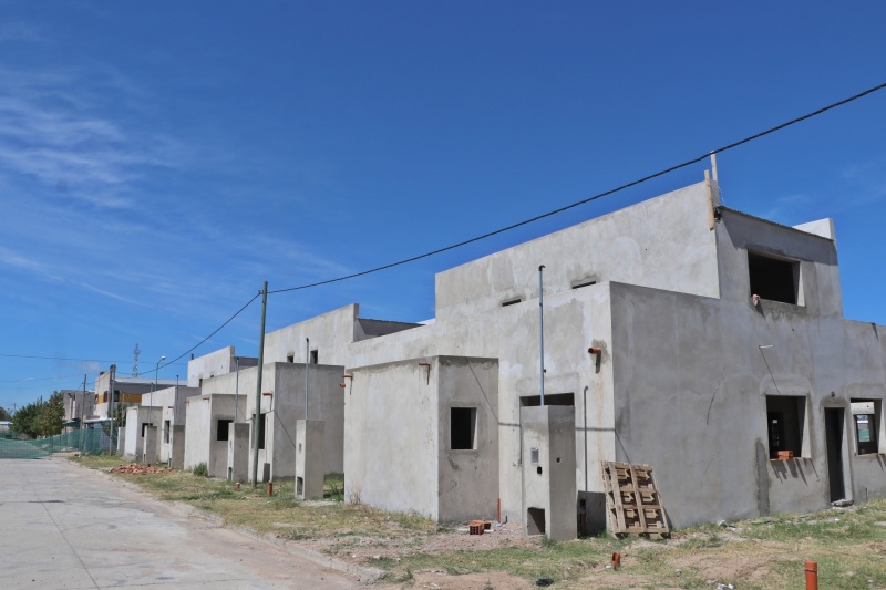 Ensenada: Avanza la construcción de 40 viviendas en el barrio General Belgrano