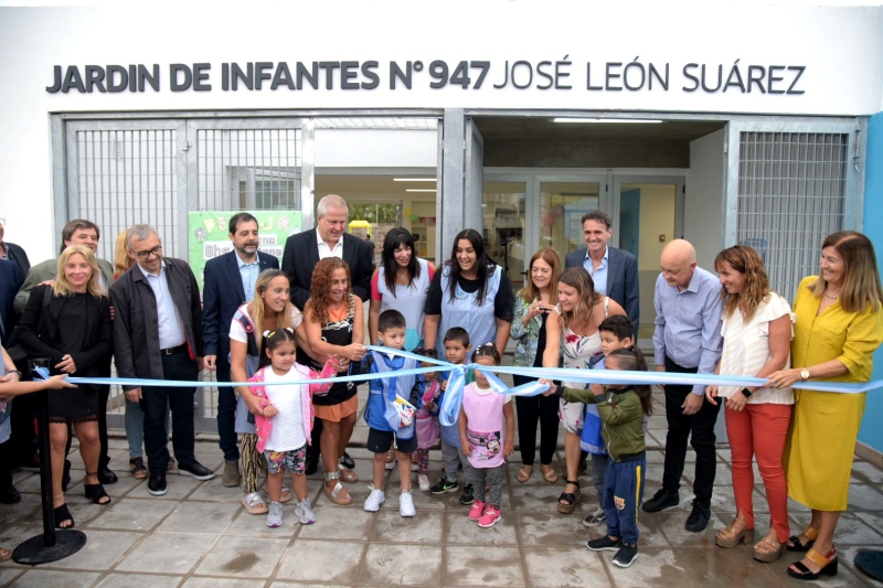 San Martín: Quedó inaugurado el nuevo Jardín de Infantes N° 947