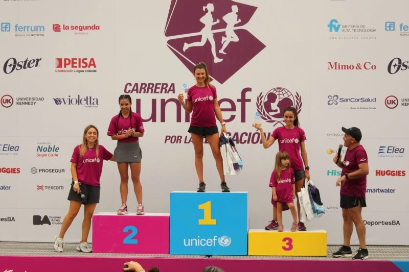 AySA participó de la emblemática Maratón UNICEF por la Educación 2023