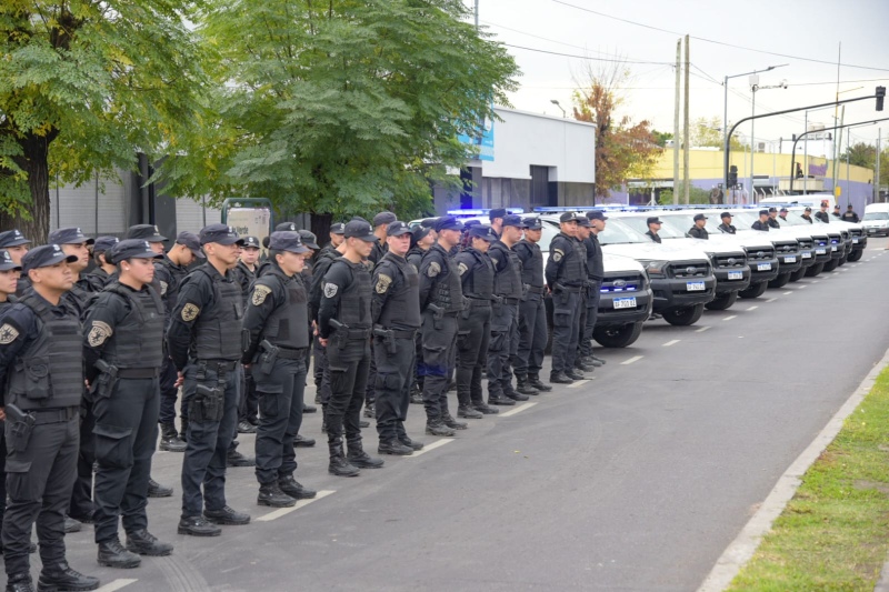 San Martín: La comuna suma 300 efectivos policiales y 18 vehículos para reforzar la seguridad