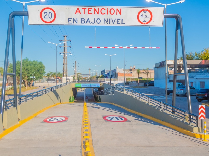 San Fernando: Quedó inaugurado el Túnel de Sobremonte "Campeones del Mundo"