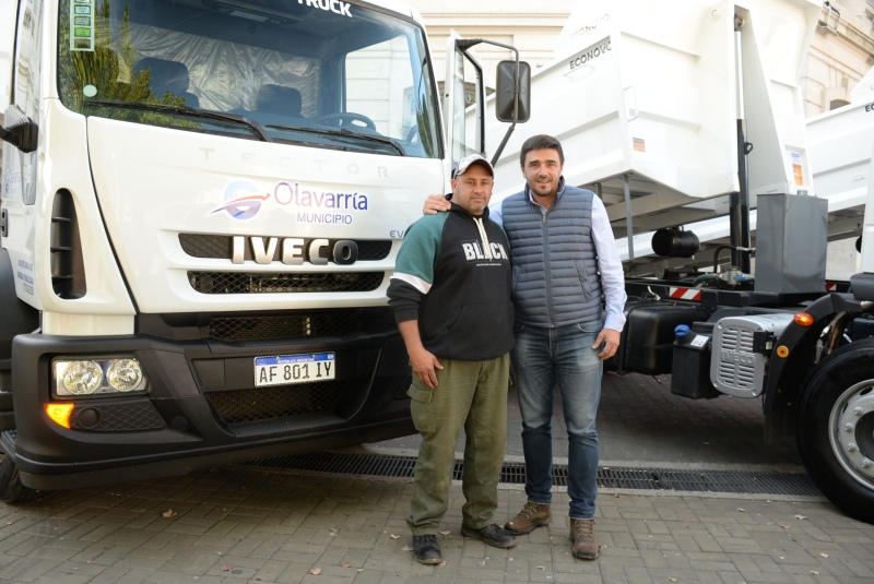 Olavarría: El Municipio adquirió cuatro camiones para movimientos de suelo
