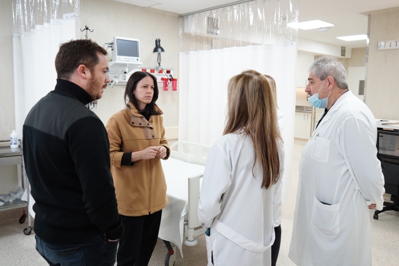 Vicente López: Quedó inaugurada la nueva Unidad de Cuidados Coronarios del Hospital Houssay
