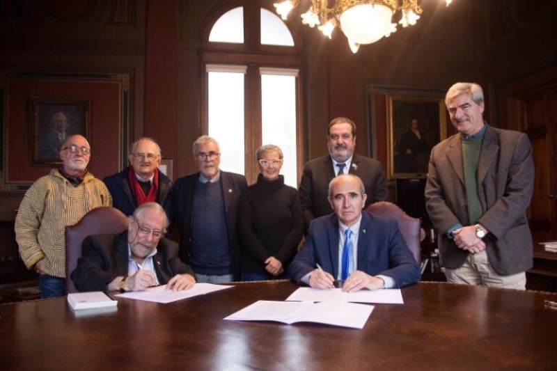 UNLP: La casa de estudios firmó un convenio con la Sociedad Argentina de Escritores