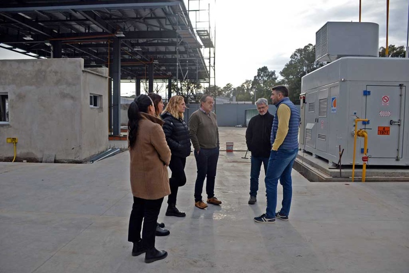 Olavarría: Avanza la construcción de la primera estación de carga rápida de GNC
