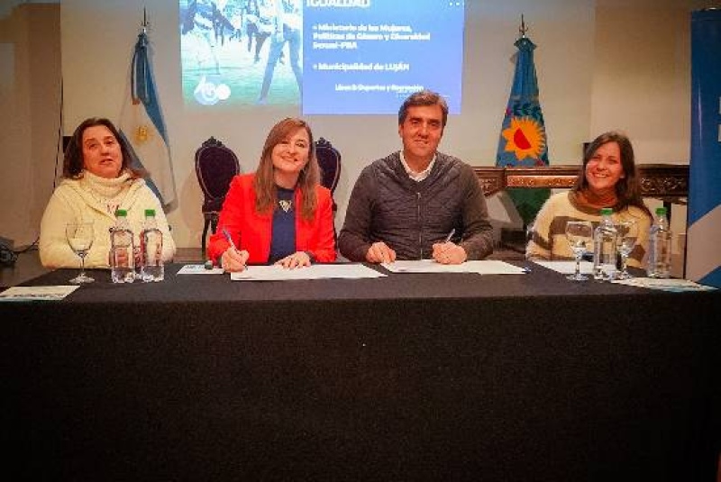 Luján: La Comuna firmó la adhesión al programa bonaerense “Municipios por la Igualdad”