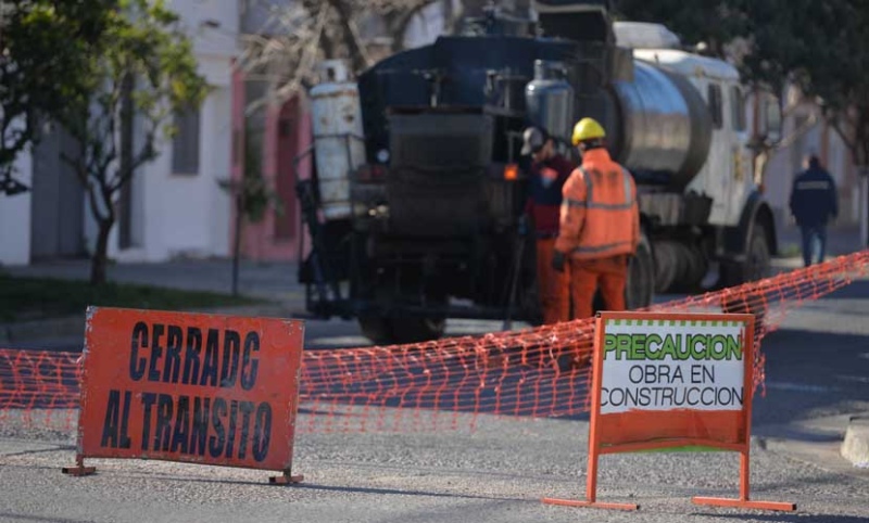 Bahía Blanca: Por obras se reducirá la calzada en un tramo de calle Cerrito