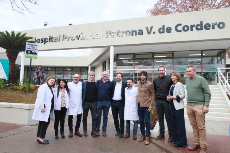 San Fernando: Inauguraron las obras de ampliación y remodelación en el Hospital Cordero