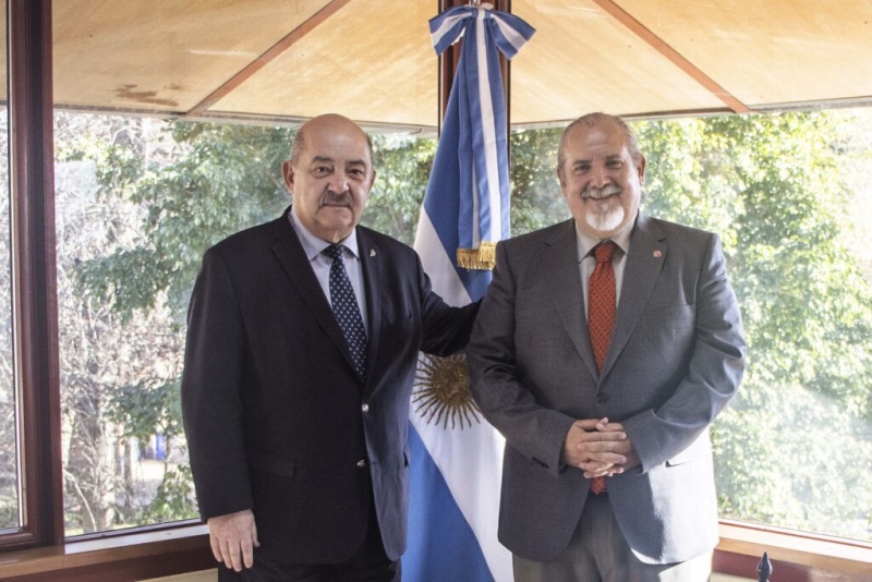 UNLP: Tauber se reunió con el rector de la universidad de Quilmes