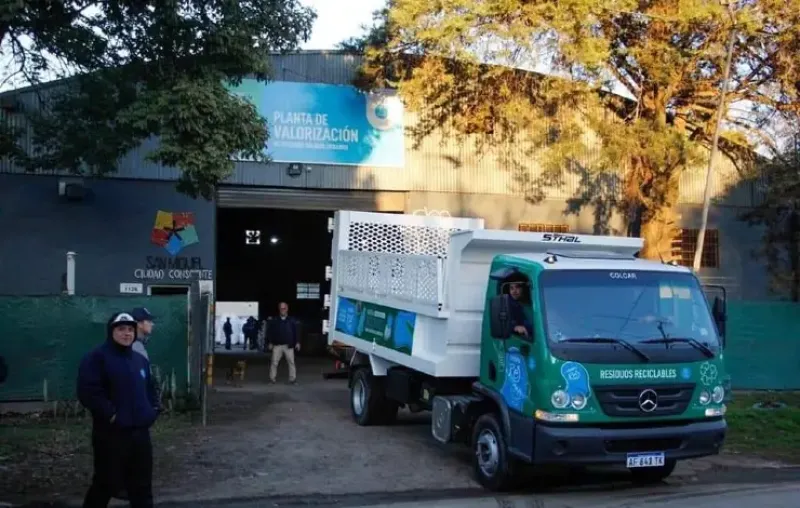 San Miguel: Ponen en marcha el nuevo circuito de recolección de residuos