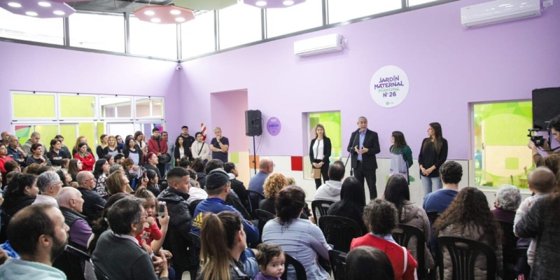 Avellaneda: Inauguran un nuevo Jardín Maternal en Piñeiro