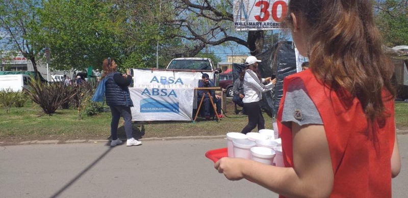 ABSA dispondrá de puestos de hidratación para los fieles que peregrinen a Luján