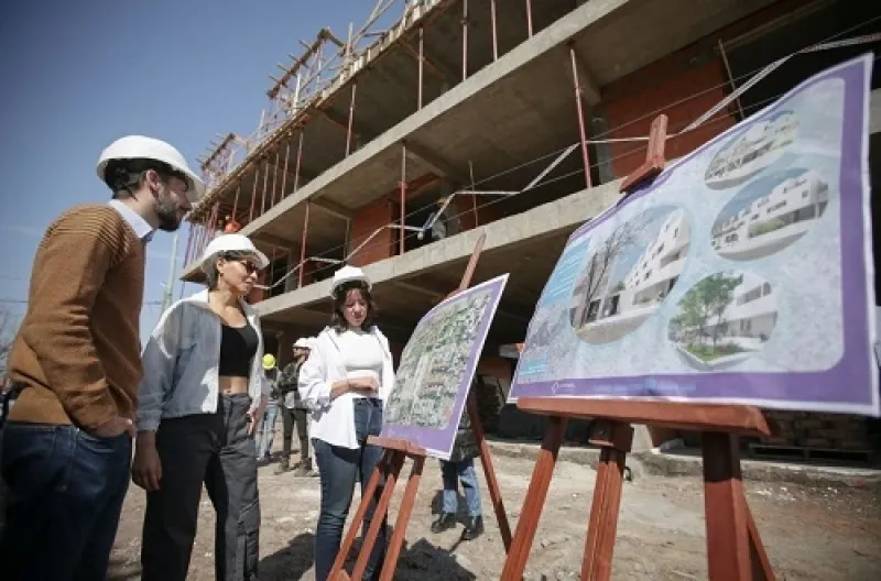 Quilmes: Avanza la construcción de 48 viviendas en el barrio Frattasi de Ezpeleta