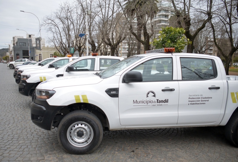 Tandil: El municipio incorporó nuevos vehículos para inspección y control