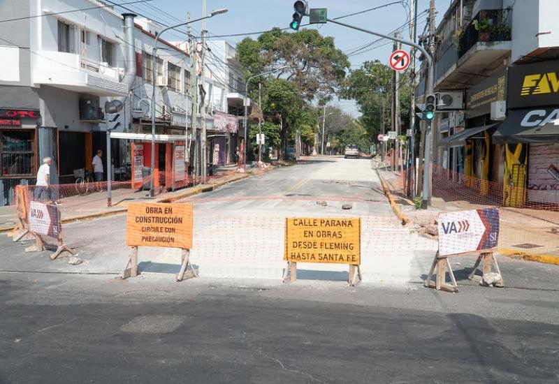 San Isidro: El municipio renueva pavimentos en Martínez y Boulogne