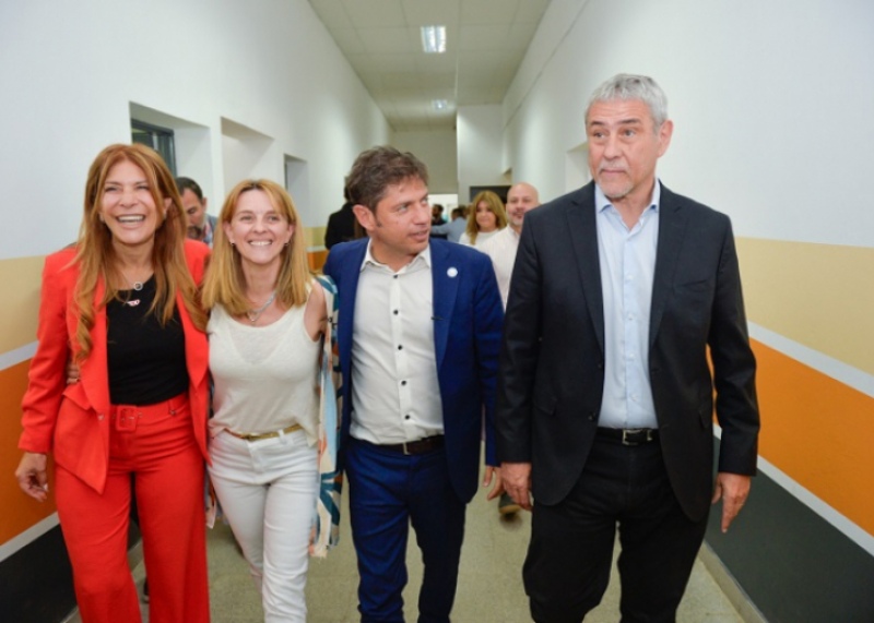 Avellaneda: Kicillof inauguró las obras de ampliación de la Escuela Secundaria N°34