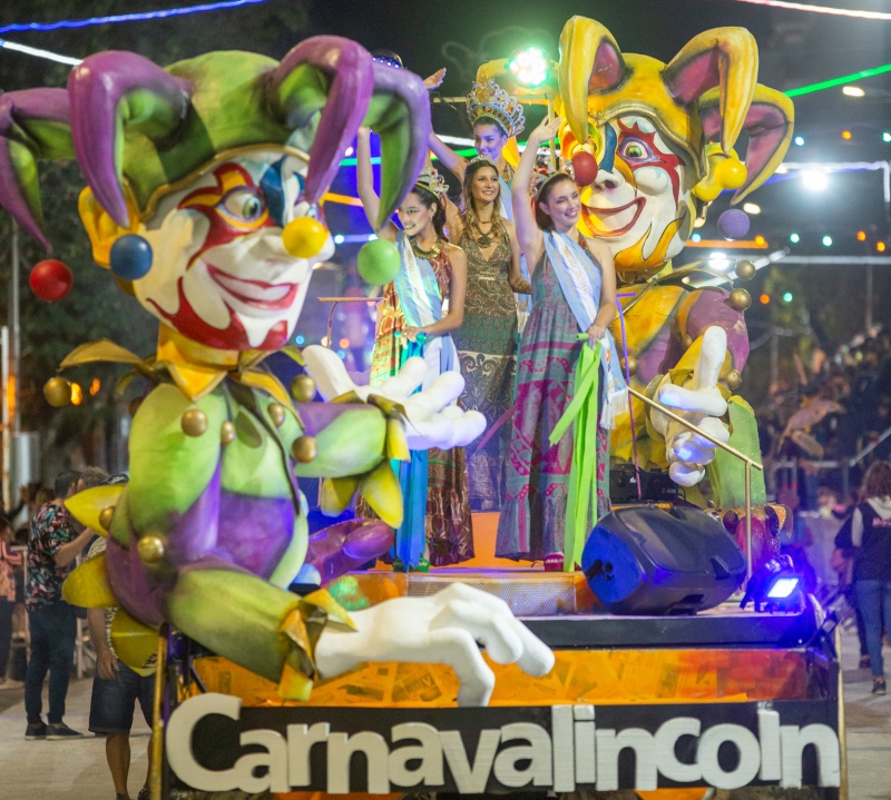 Lincoln: La ciudad prepara un “mega finde largo” para celebrar el Carnavalincoln 2024