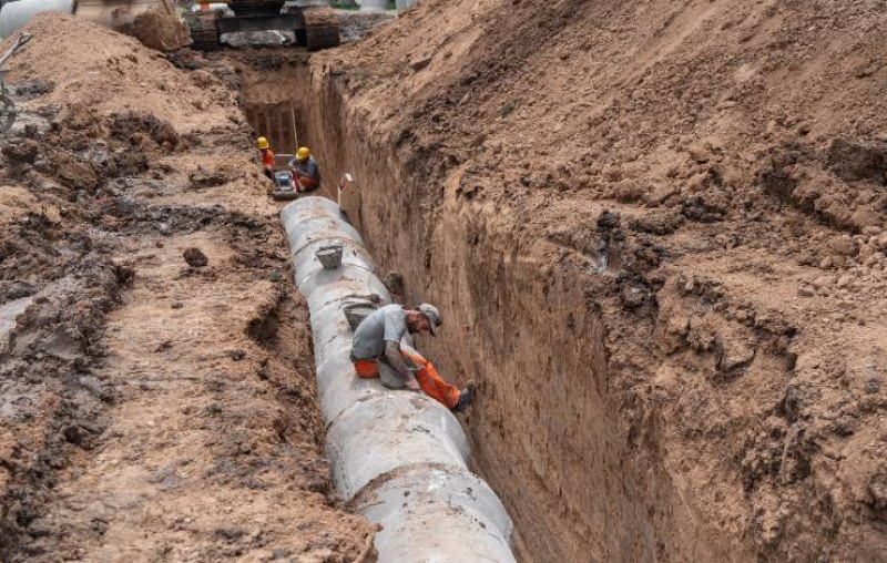 Moreno: Avanzan las obras hidráulicas en  Villa Zapiola y Paso del Rey