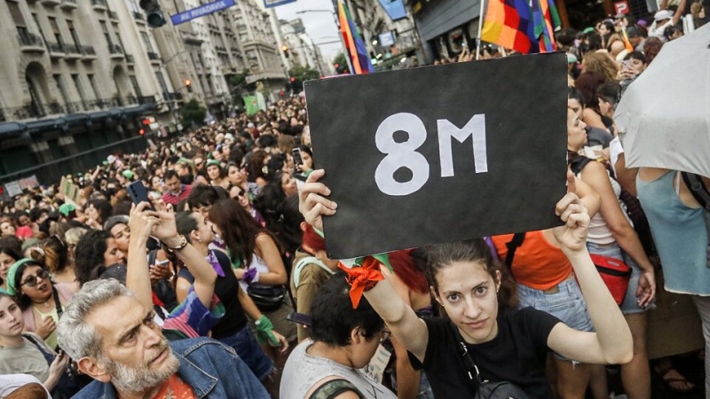 8M: Se realizaron multitudinarias marchas en todo el país