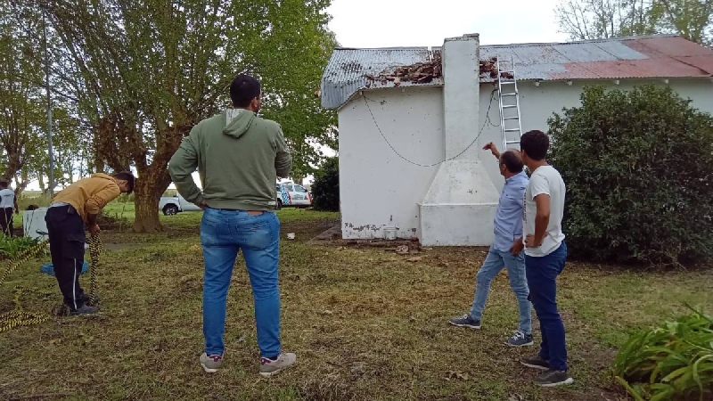 Bolívar: El Municipio trabaja con escuelas y jardines tras el temporal