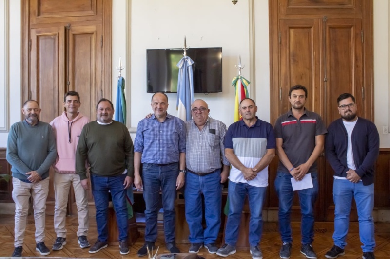 Tres Arroyos: El Intendente Pablo Garate se reunió con Delegados Municipales